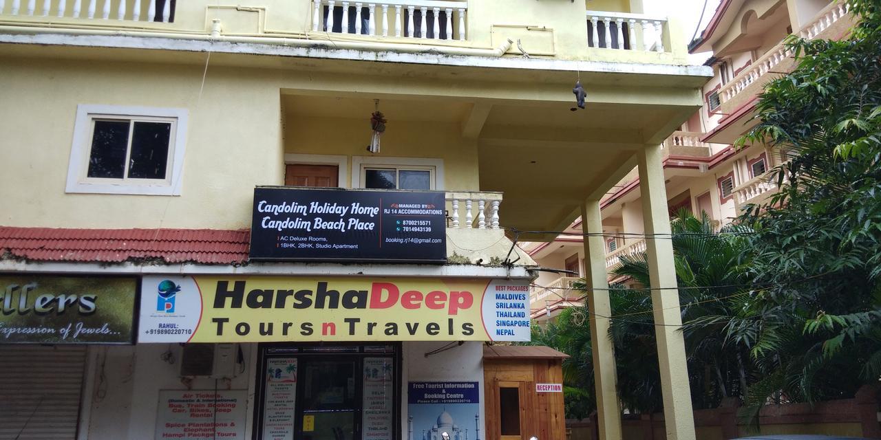 Candolim Beach Place Exterior foto